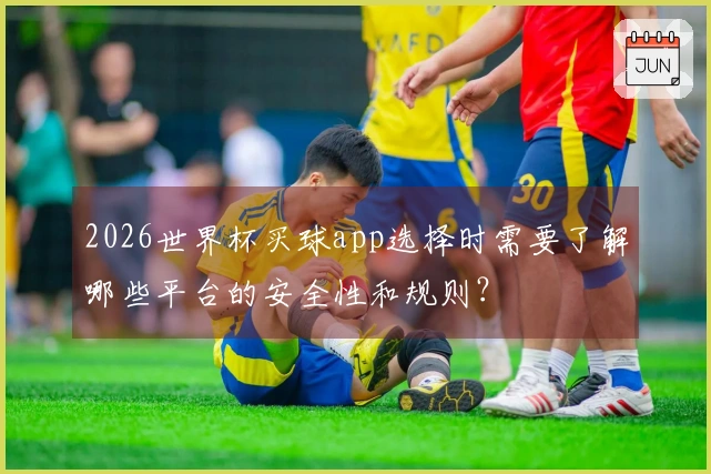 2026世界杯买球app选择时需要了解哪些平台的安全性和规则？